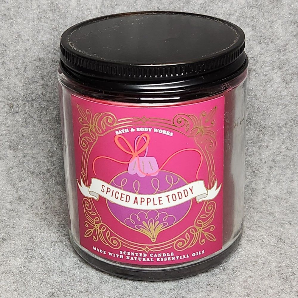 Bath and Body Works Spiced Apple Toddy Single Wick Candle